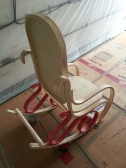 Rocking chair "ENTRE MAMAN ET BEBE"