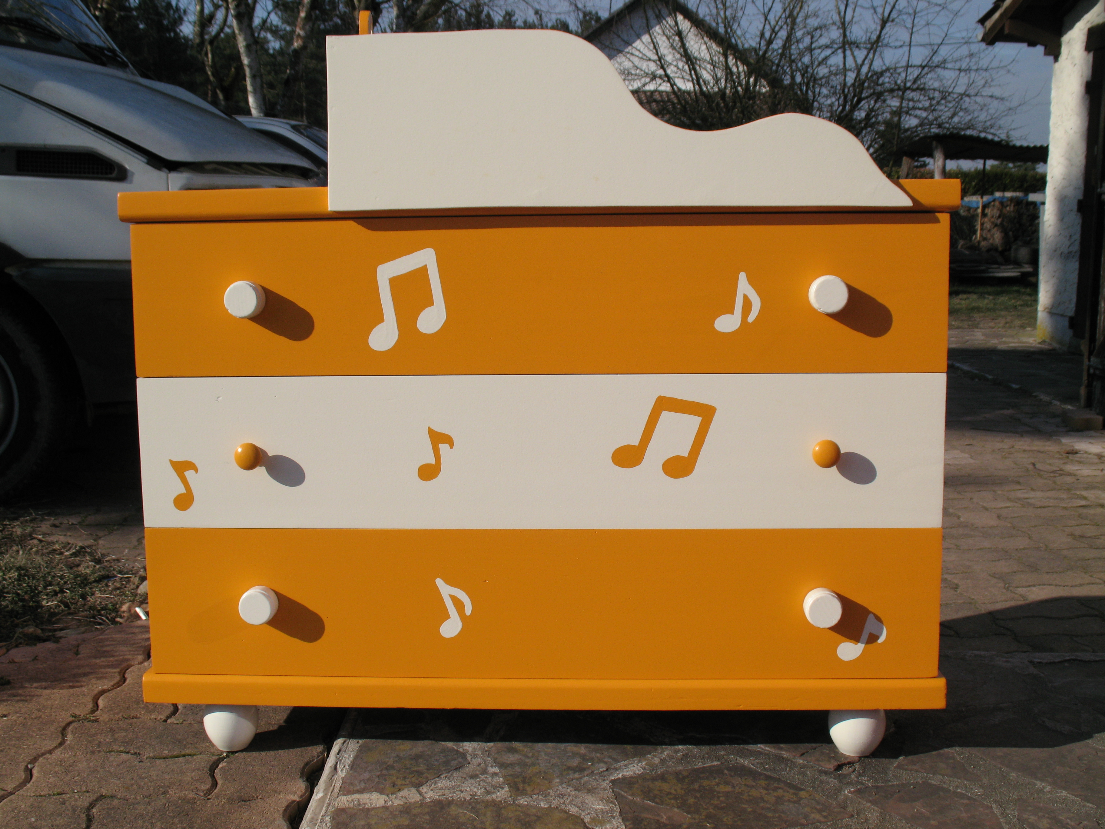 Table à langer "Baby Music"